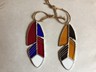 Kelly Buchanan Stained Glass Feathers